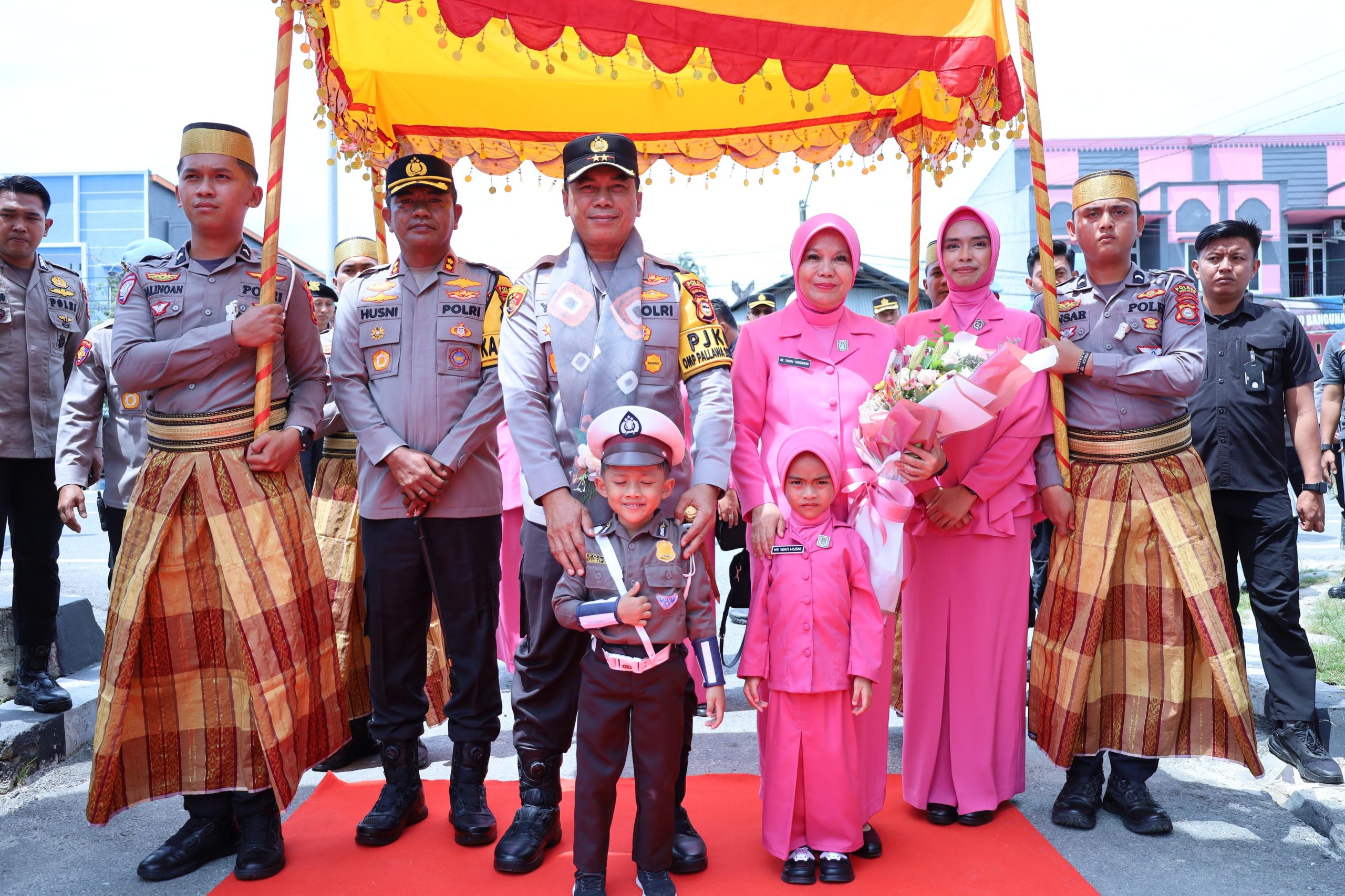 Kunjungan Kerja Kapolda Sulsel di Polres Luwu Utara
