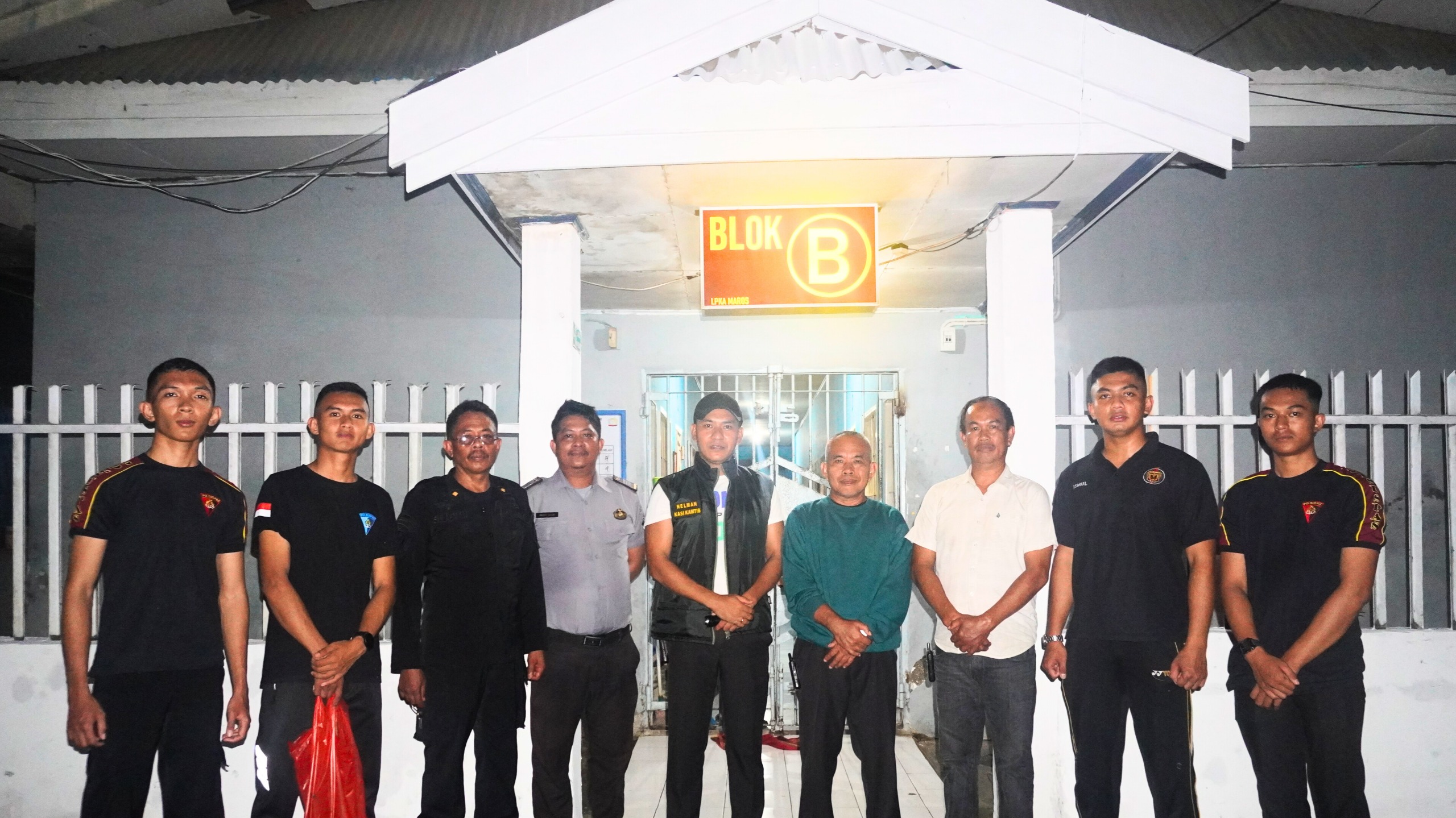 Deteksi Dini Potensi Gangguan Kamtib, Lapas Kelas IIB Maros Lakukan Sidak Blok Hunian Warga Binaan