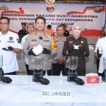 Pemusnahan 1,4 Kg Sabu oleh Polrestabes Makassar, Bukti Komitmen Perangi Narkoba