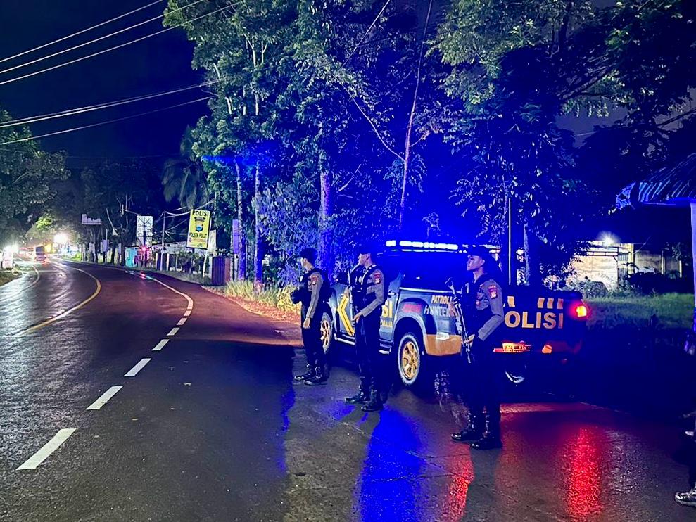 Patroli Blue Light Sat Samapta Polres Takalar Jaga Kamtibmas Selama Bulan Suci Ramadhan