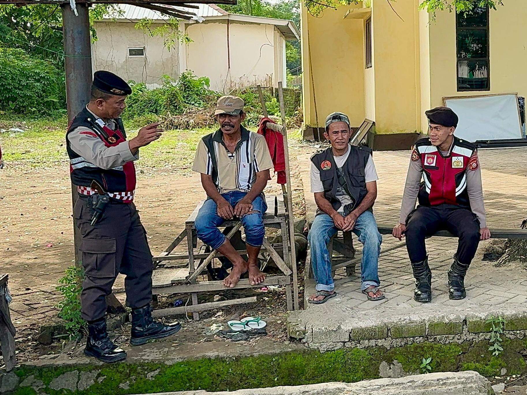 Patroli Dialogis, Personel Sat Samapta Ajak Masyarakat Tolak Premanisme Berkedok Ormas