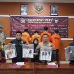 Polres Maros Tangkap Kawanan Pelaku Pembusuran yang Resahkan Warga, 7 Orang Diamankan