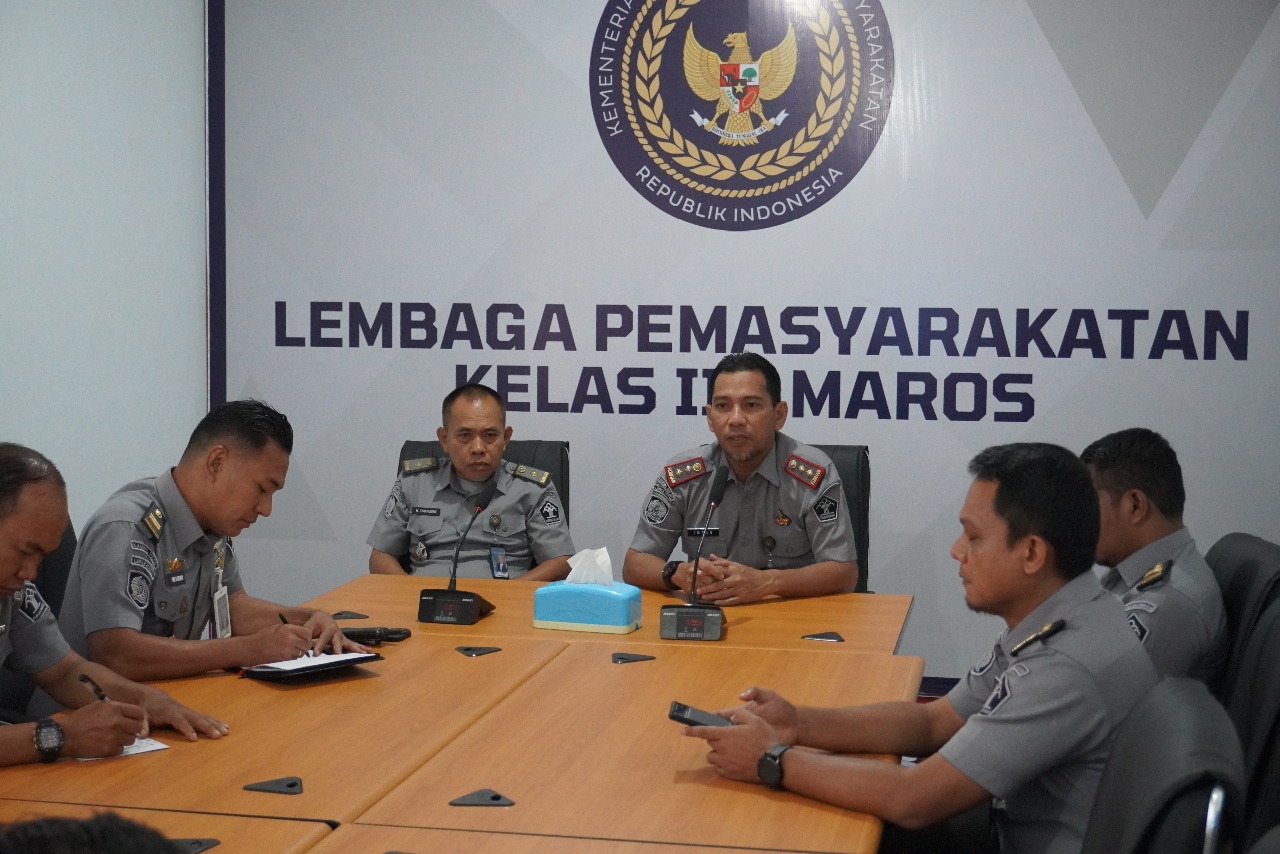 Sambut Iduladha 1446 H, Lapas Maros Matangkan Persiapan dan Buka Kunjungan Warga Binaan