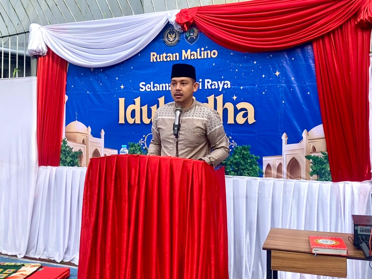 Rutan Kelas IIB Malino Gelar Shalat Idul Adha 1446H Bersama Warga Binaan