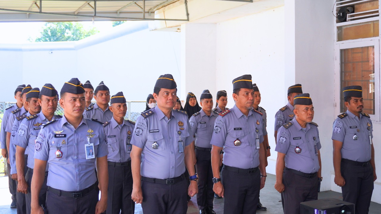Lapas Maros Ikuti Apel Bersama Kemenko Kumham Imipas, Tegaskan Komitmen Pelayanan Publik