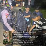 Ciptakan Situasi Aman, Unit Turjawali Perintis Presisi Samapta Polres Gowa Gelar Patroli Dialogis dan Blue Light