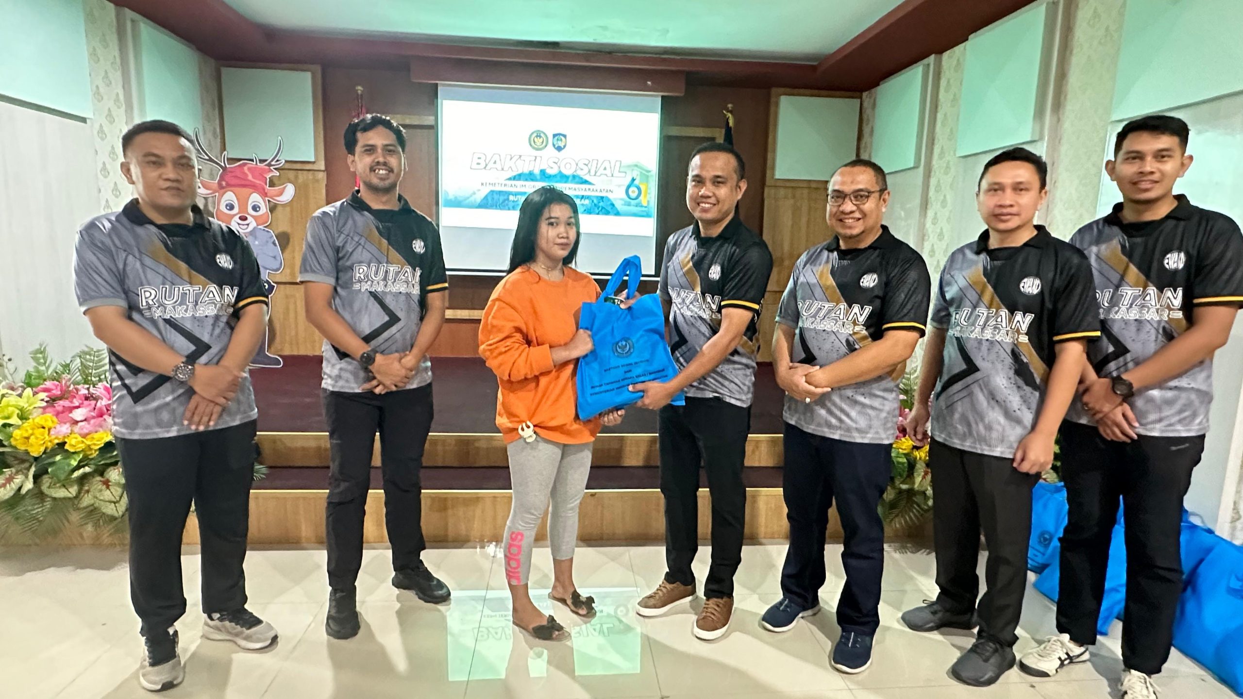 Rutan Makassar Bantu Keluarga Warga Binaan Lewat Bakti Sosial