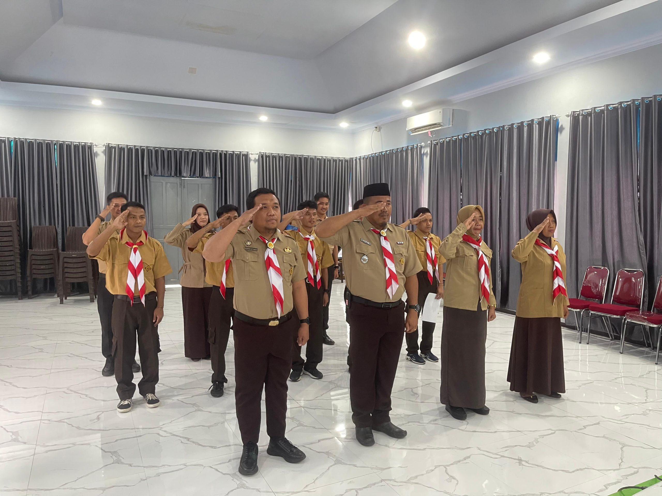 Momentum Tingkatkan kualitas kepribadian dan kemandirian Warga Binaan, Rutan Masamba Ikuti Pembukaan Perkemahan Satya Darma Bhakti Pemasyarakatan Secara Virtual