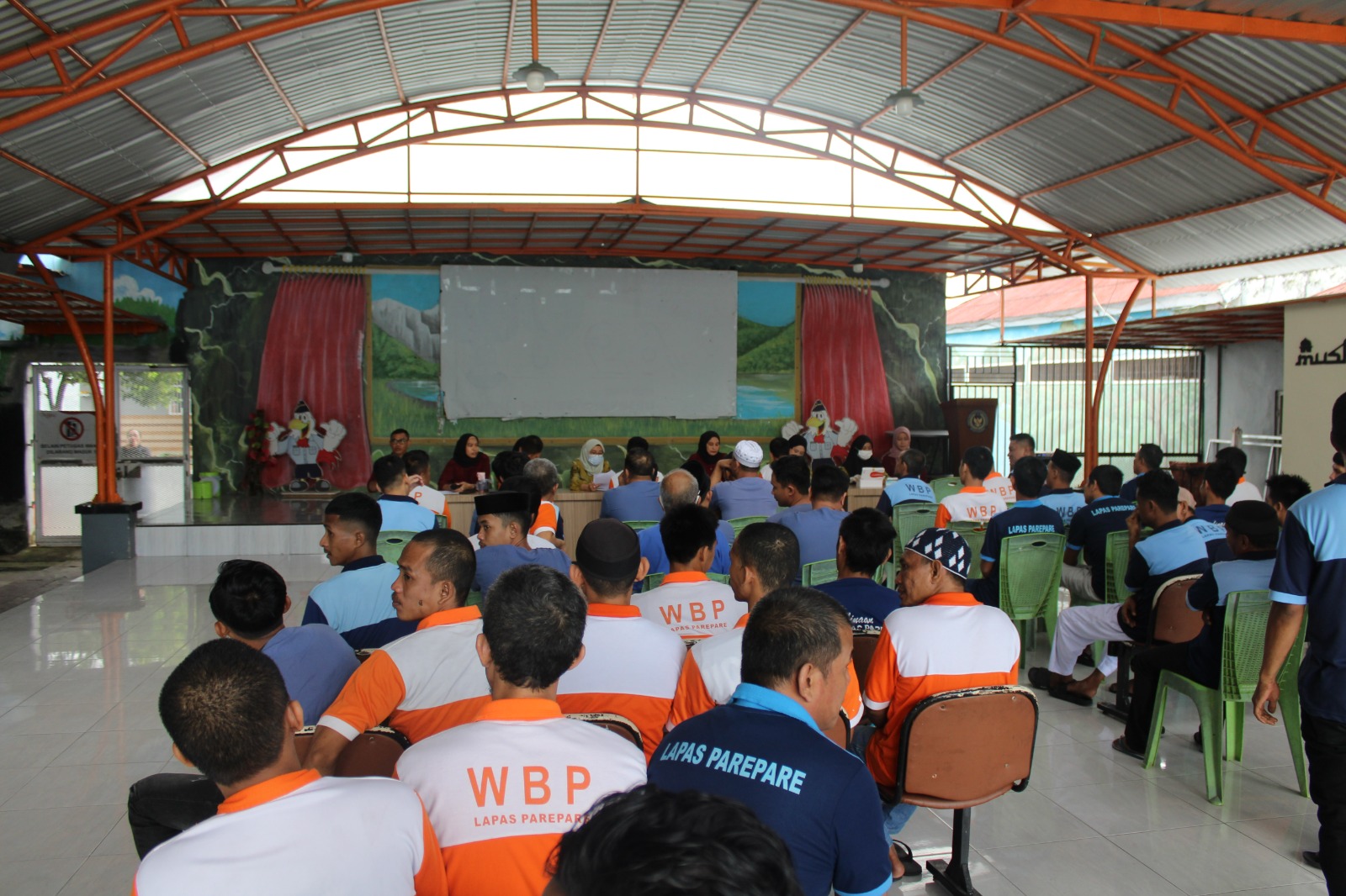 Lapas Parepare Laksanakan Skrining VCT HIV/AIDS Bagi 250 Warga Binaan, Gandeng Puskesmas Lompoe