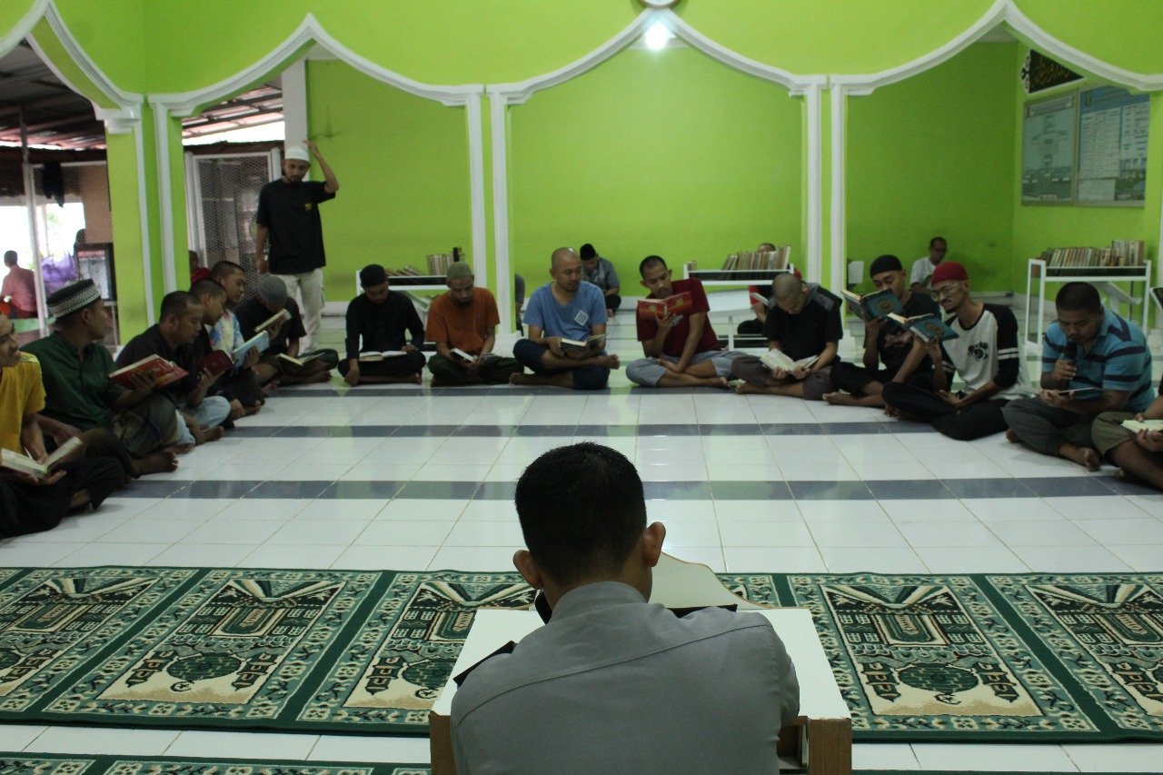 Menyempurnakan baca Al-Qur’an, WBP belajar Tartil Al-Qur’an sekali sepekan