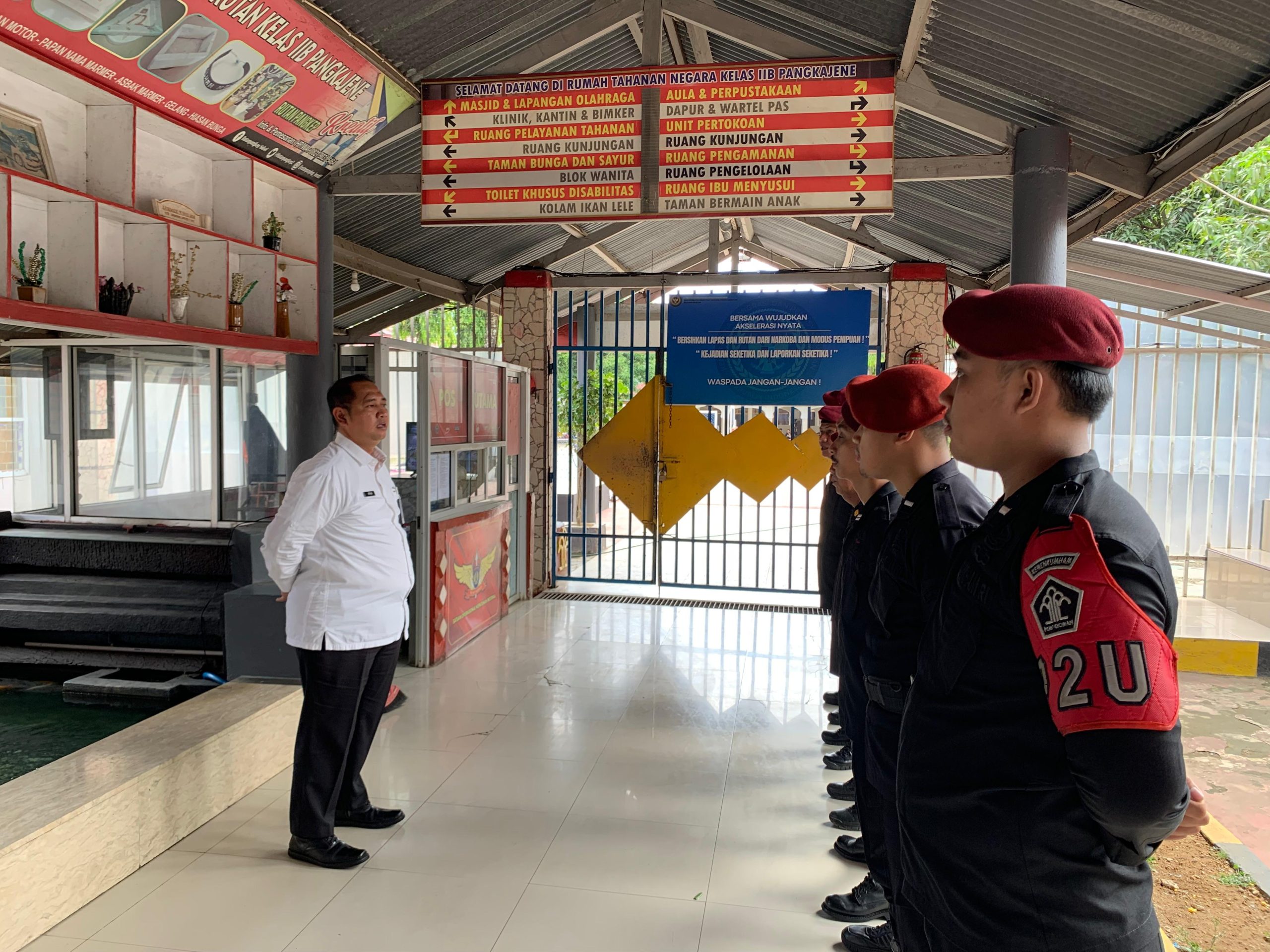 Apel Serah Terima Penjagaan: Kepala Rutan Pangkajene Tegaskan Komitmen Zero Narkoba dan Handphone