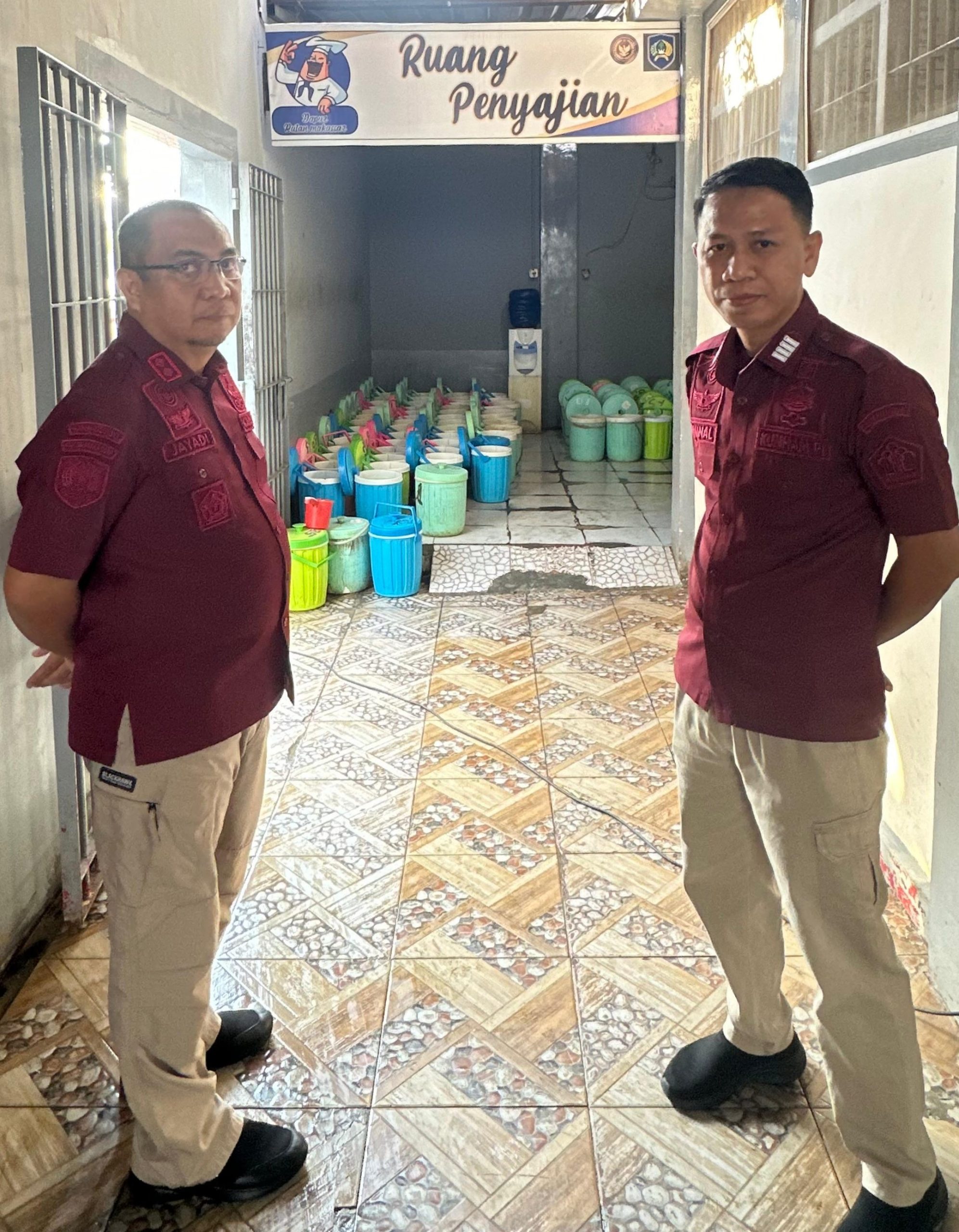 Pastikan Kualitas Makanan dan Kebersihan Dapur, Karutan Makassar Kontrol Rutin Dapur