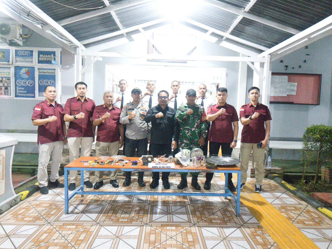 Sidak Kamar Hunian, Lapas Narkotika Sungguminasa Tegaskan Komitmen Bersih dari HP dan Narkoba