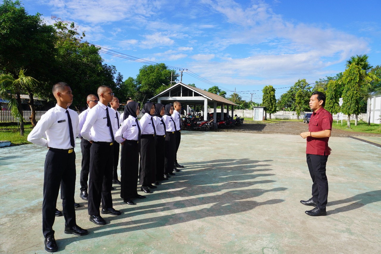 Lapas Kelas IIB Maros Gelar Penyambutan CPNS, Kalapas Tekankan Komitmen, Integritas, dan Loyalitas