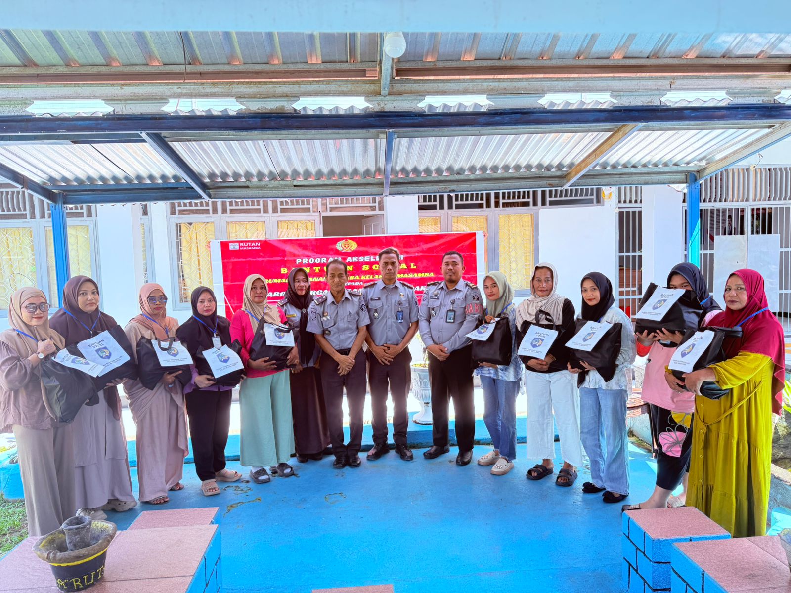 Rutan Masamba Terus Berkomitmen Berikan Bantuan Sosial Kepada Keluarga Warga Binaan