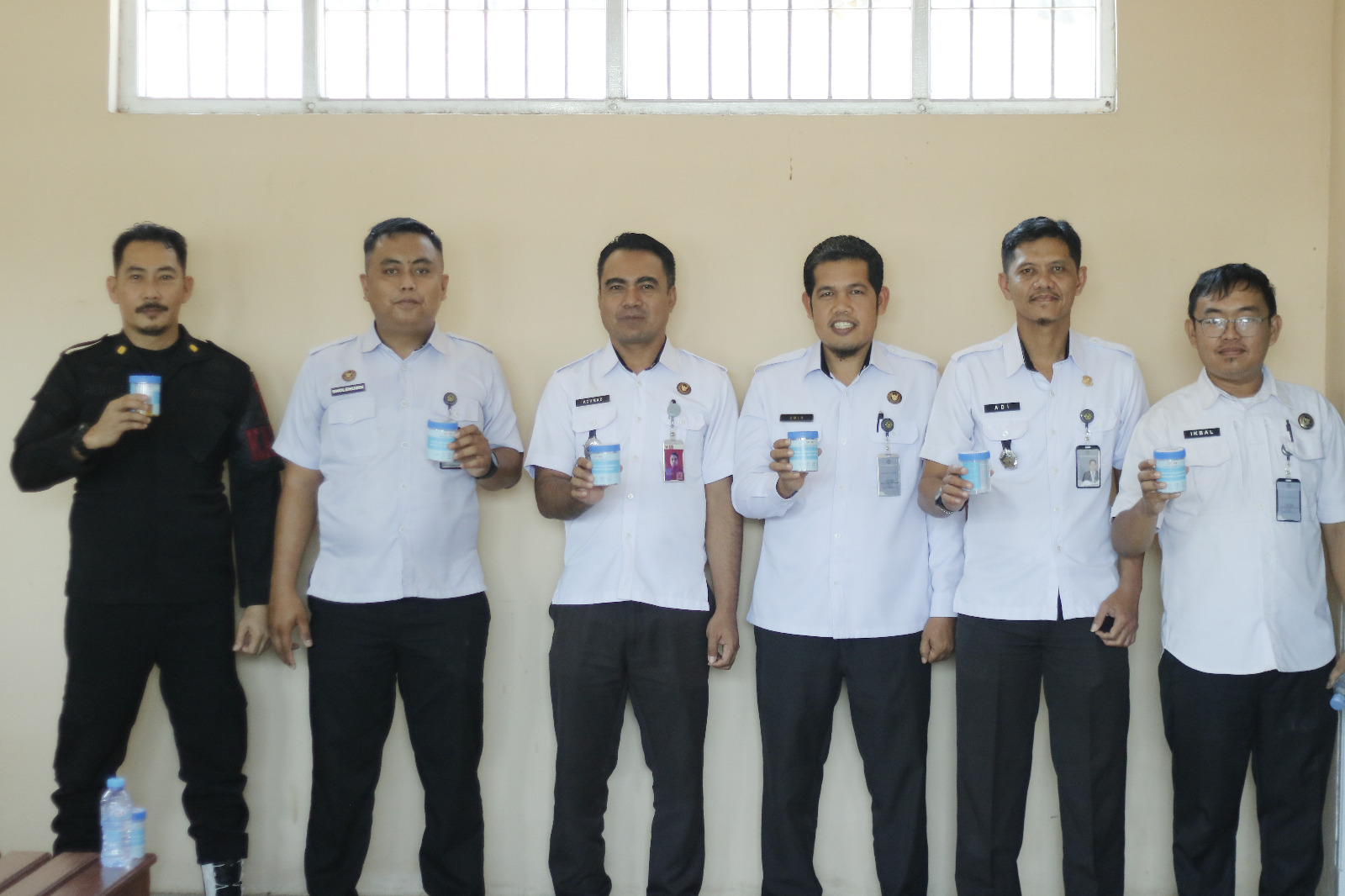 Gadeng Polres dan Dinas Kesehatan, Petugas dan WBP Lapas Takalar Tes Urine