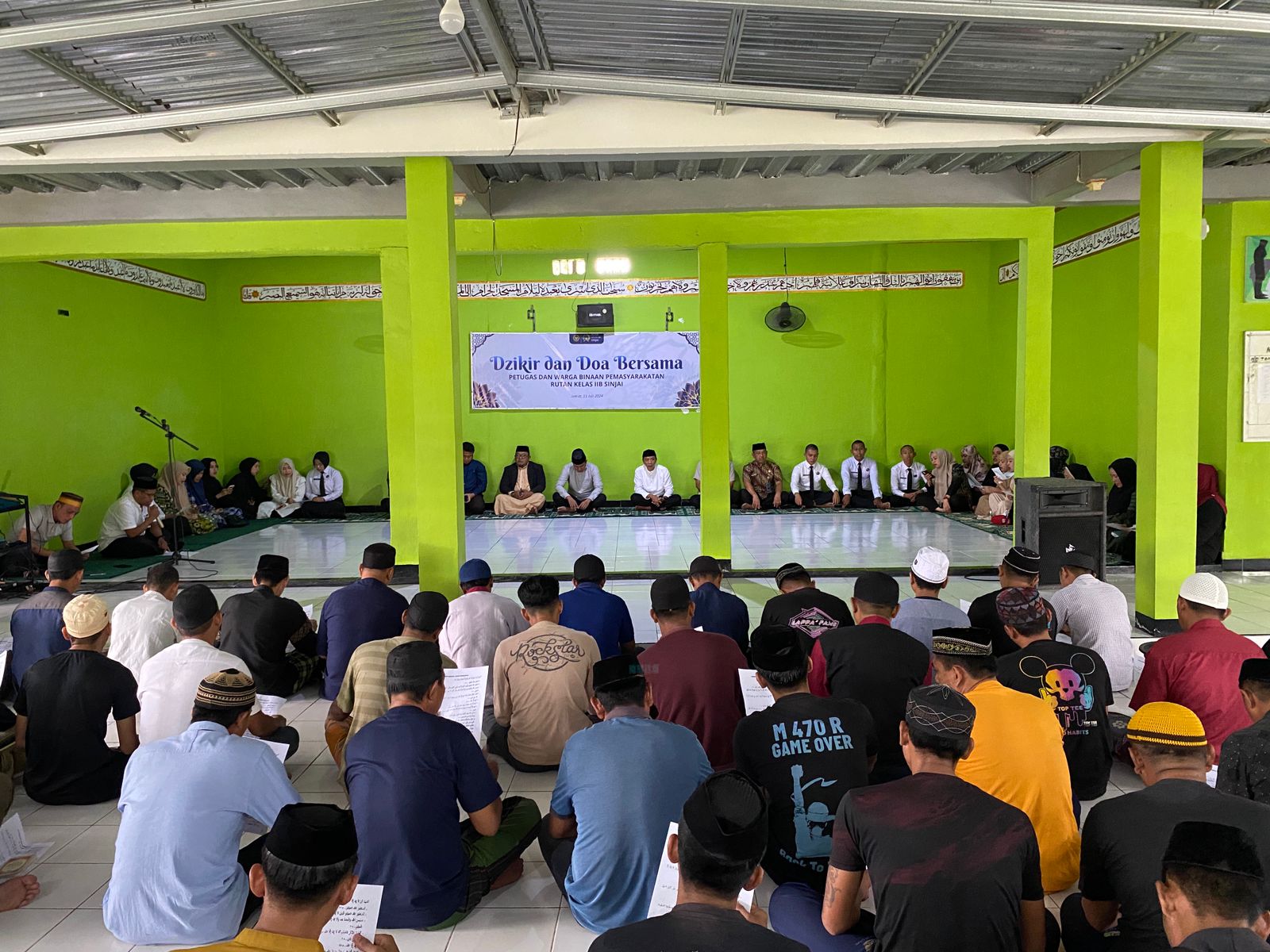 Dzikir dan Doa Bersama Rutan Sinjai Hadirkan Wakil Ketua MUI Sinjai