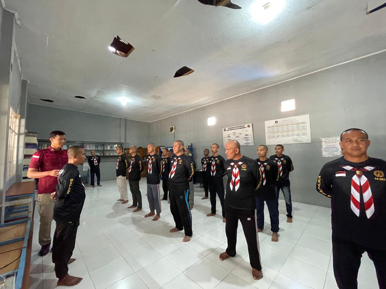 WBP Lapas Narkotika Sungguminasa Ikuti Latihan Pramuka Rutin, Bentuk Karakter dan Disiplin Positif