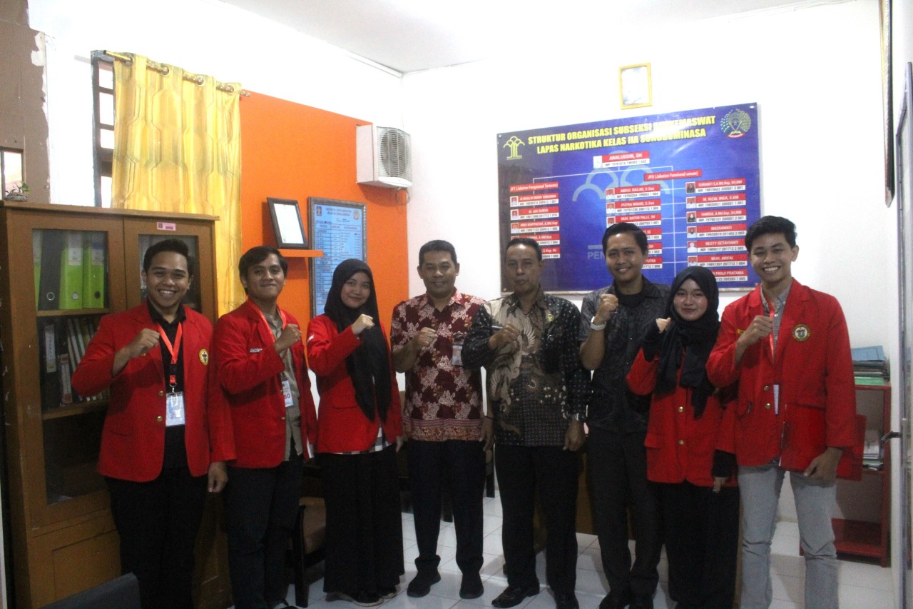 Lapas Narkotika Sungguminasa Dukung Dunia Akademik, Fasilitasi Mahasiswa untuk Penelitian Ilmiah