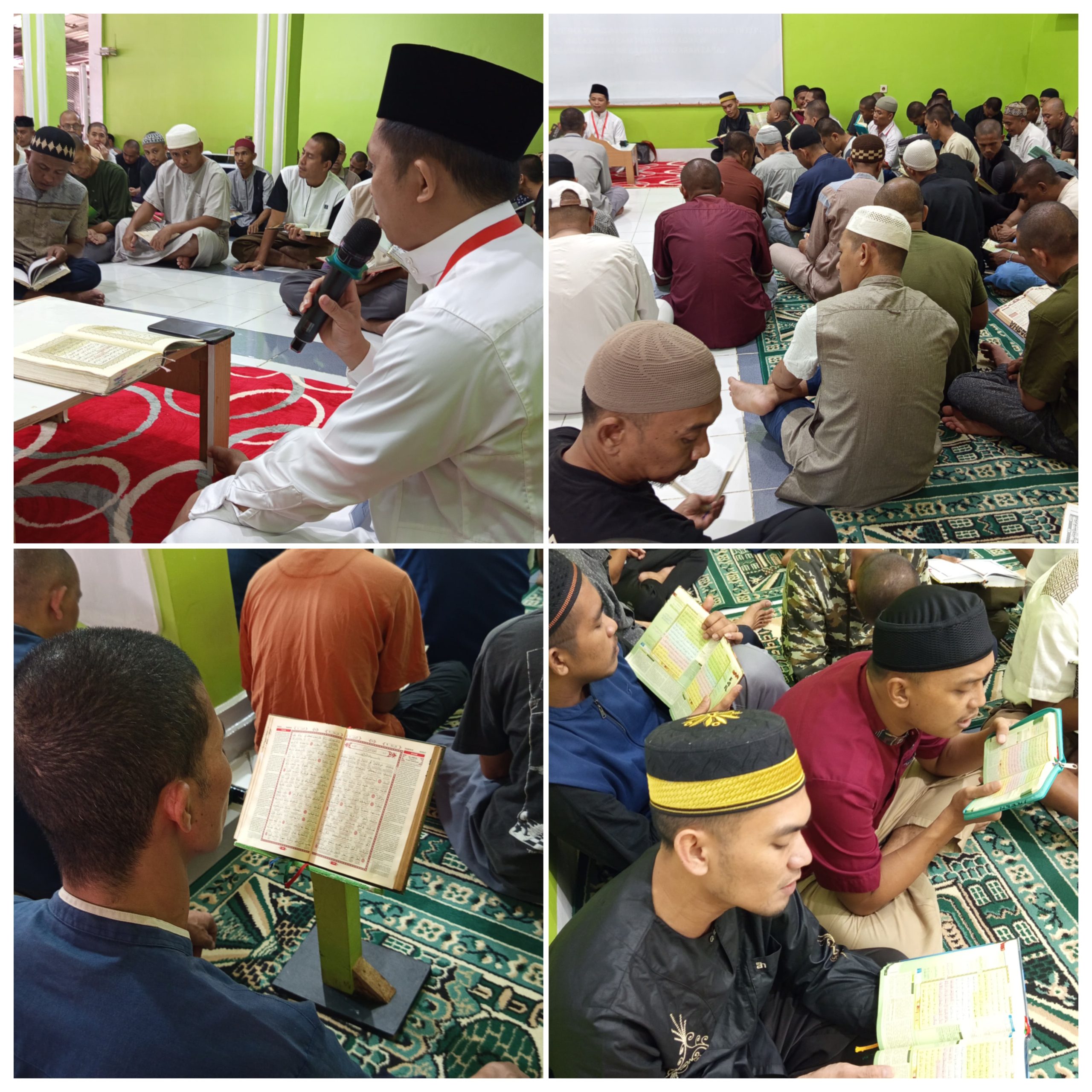 Jumat Mengaji, Lapas Narkotika Sungguminasa Gelar Pencerahan Qalbu untuk Warga Binaan