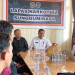 Lapas Narkotika Sungguminasa Terima Kunjungan Monev Tim Zona Integritas dari Kanwil Ditjenpas Sulsel
