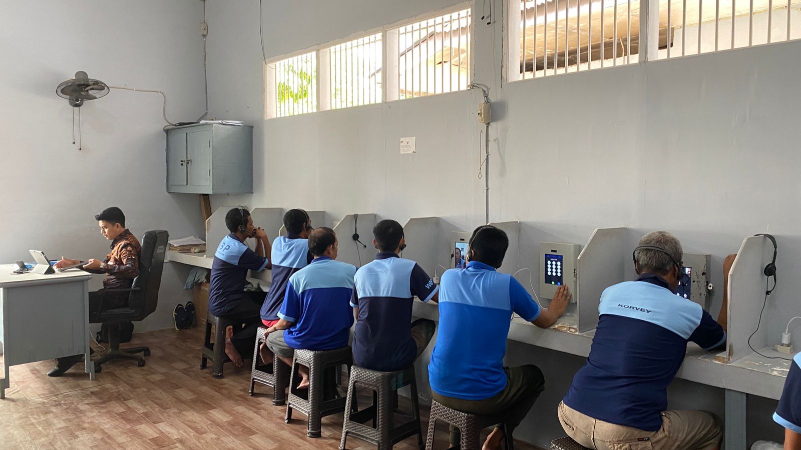 Jum’at Berkah: Rutan Pangkep Berikan Layanan Wartelsuspas Gratis Bagi Seluruh Warga Binaan