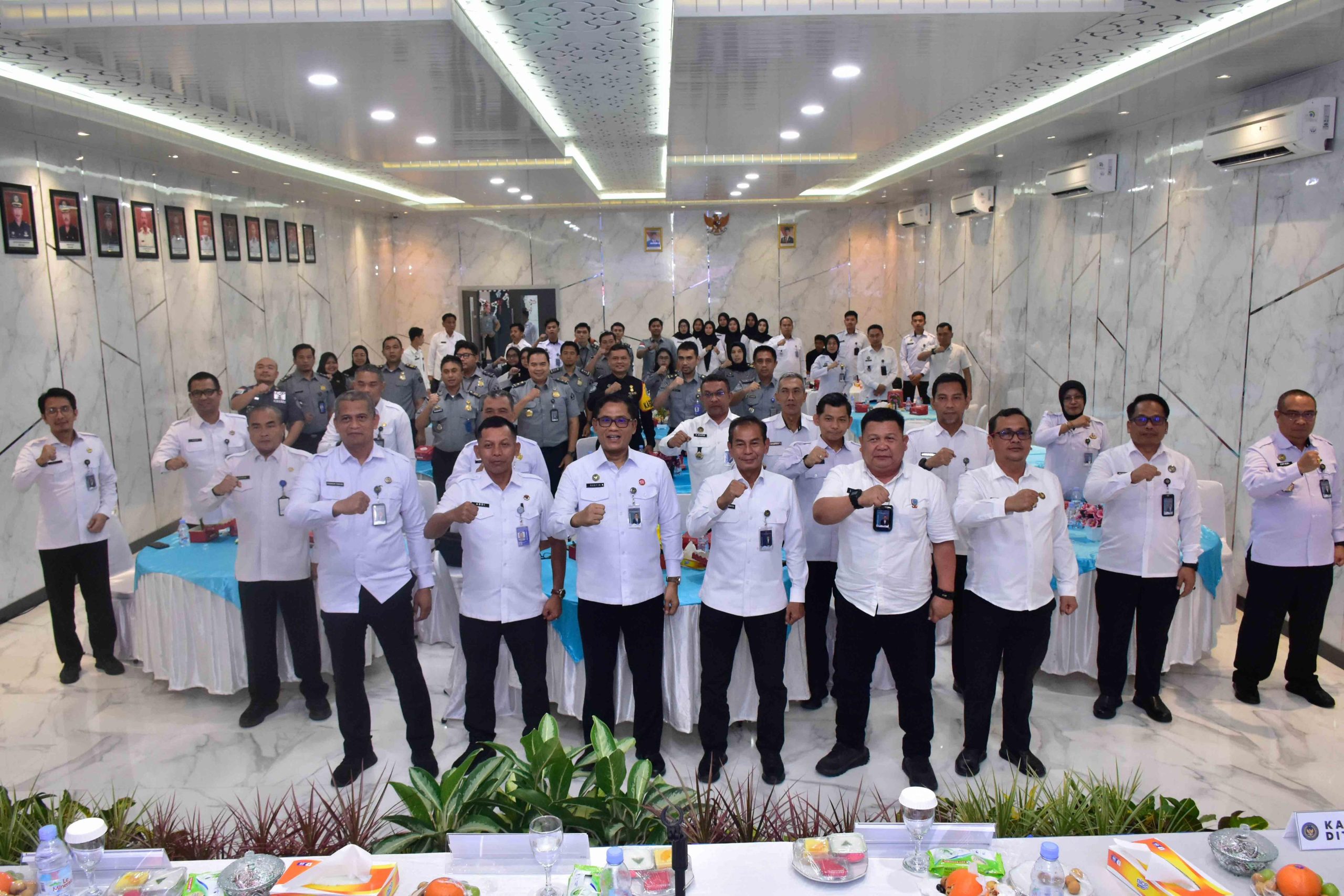 Kepala Rutan Makassar Hadiri Penguatan Reformasi Birokrasi dan Tata Nilai Prima bersama Tenaga Ahli dan Staf Khusus Menteri Imipas