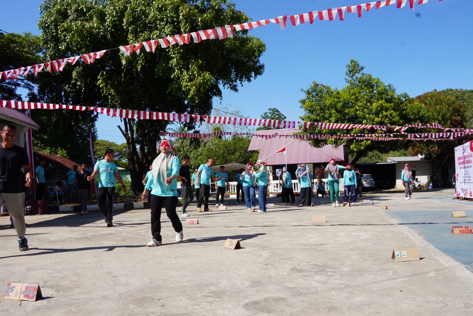 Rutan Pangkep Rayakan HUT RI ke-80 dengan Fun Walk dan Berbagai Lomba