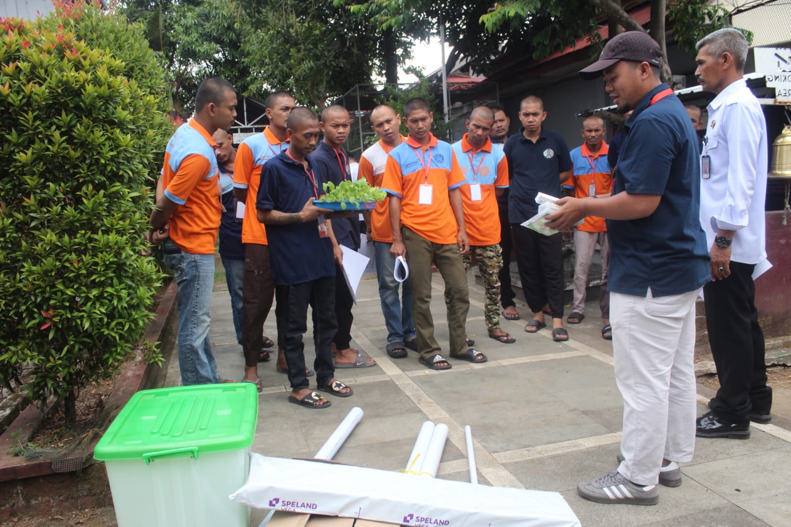Lapas Narkotika Sungguminasa Siapkan WBP Mandiri Lewat Budidaya Hidroponik