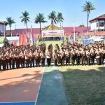 Kepala Rutan kelas 1 Makassar mengikuti kegiatan perkemahan di Lapas Makassar yang di pimpin langsung wakil gubernur sulsel