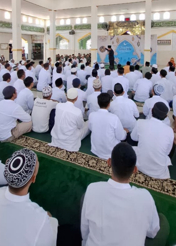 Rutan Makassar rayakan Maulid Nabi dengan doa, shalawat, dan ceramah penuh makna