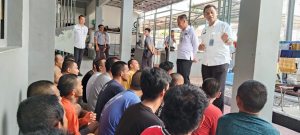 Pastikan Hak dan Layanan WBP Terpenuhi, Tim Satopspatnal Kanwil Sidak Rutan Kelas I Makassar