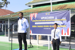 Kepala Rutan Masamba Pimpin Upacara Kesaktian Pancasila, Sematkan Pangkat dan Anugerahkan Satyalancana Karya Satya