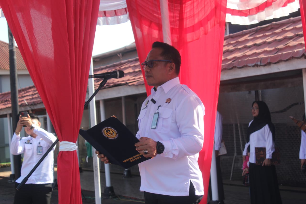 Lapas Narkotika Sungguminasa Gelar Upacara Hari Kesaktian Pancasila 2025, Kalapas Bacakan Ikrar