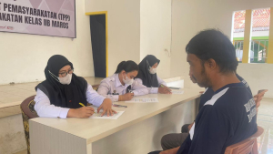 Lapas Kelas IIB Maros Gelar Screening TBC bagi Warga Binaan