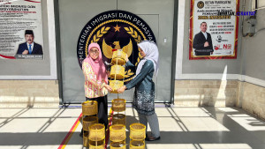 Hasil Karya Warga Binaan Rutan Pangkep Terus Diminati Masyarakat Luas