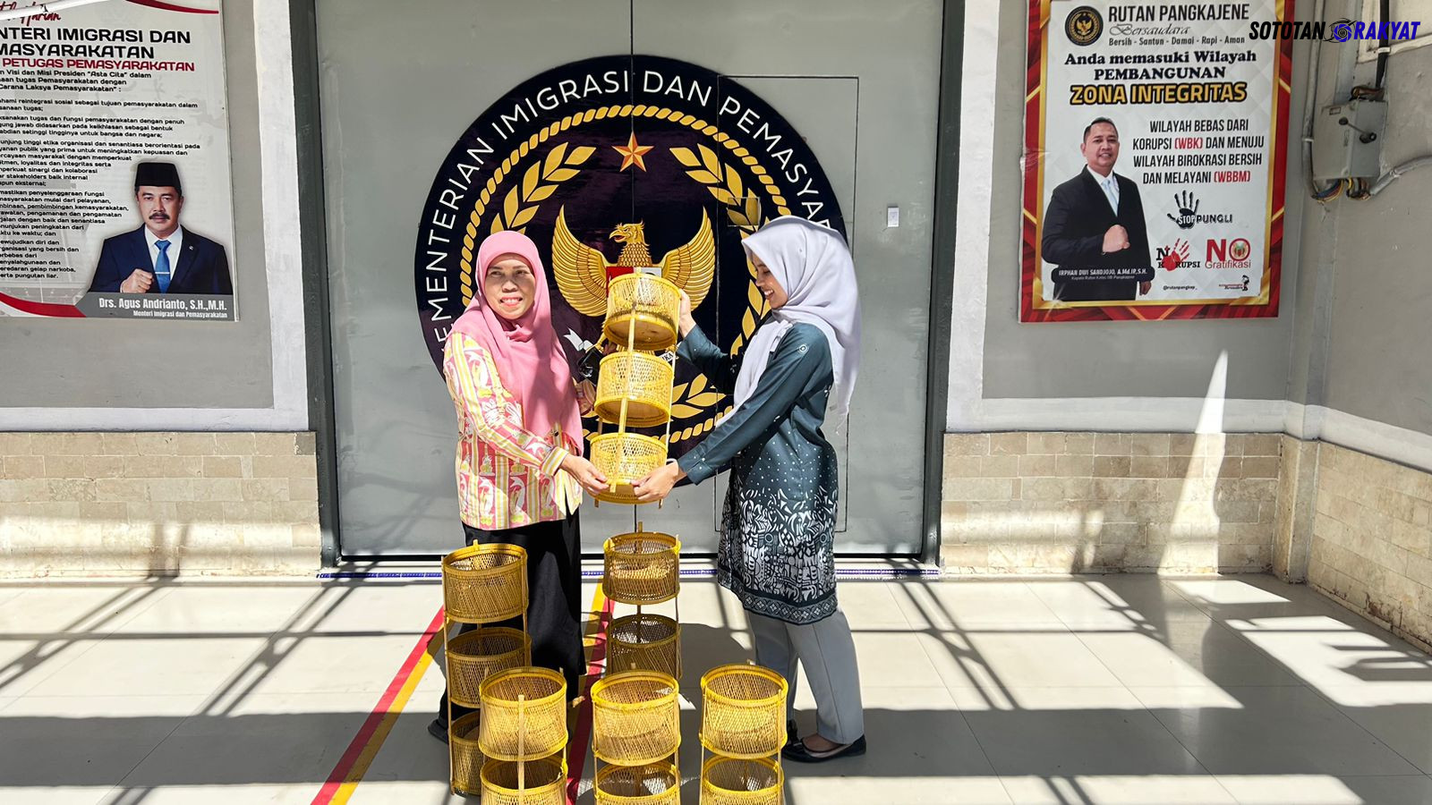 Hasil Karya Warga Binaan Rutan Pangkep Terus Diminati Masyarakat Luas