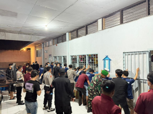 Lapas Palopo Gelar Razia Gabungan TNI-Polri, Pastikan Blok Hunian Bersih dari Barang Terlarang