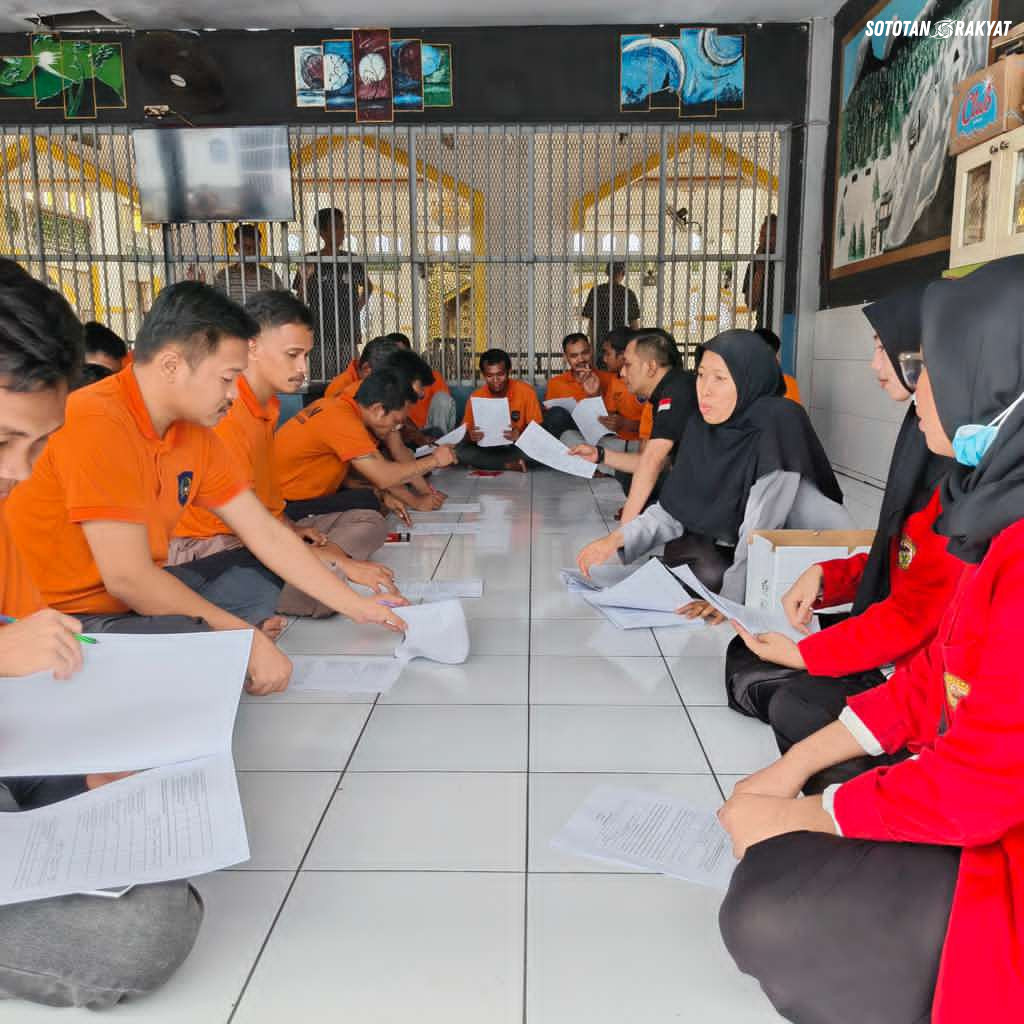 Rutan Kelas I Makassar Laksanakan Asesmen Tahap Akhir Program Rehabilitasi Pemasyarakatan