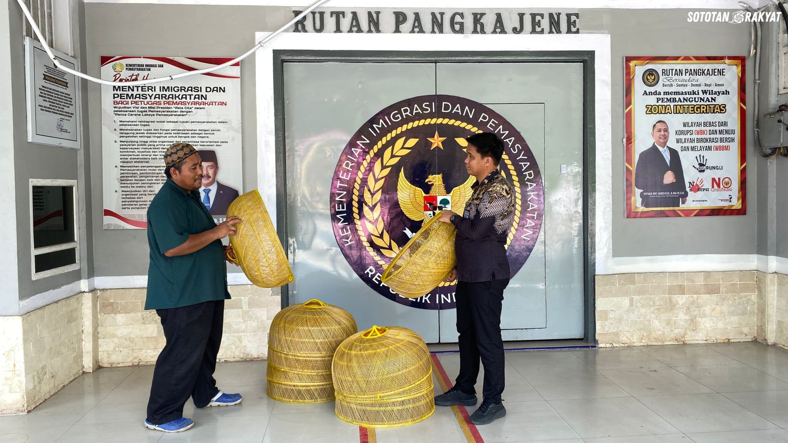 Kreativitas Warga Binaan Rutan Pangkep Membuahkan Hasil, Produk Terus Diminati Pasar