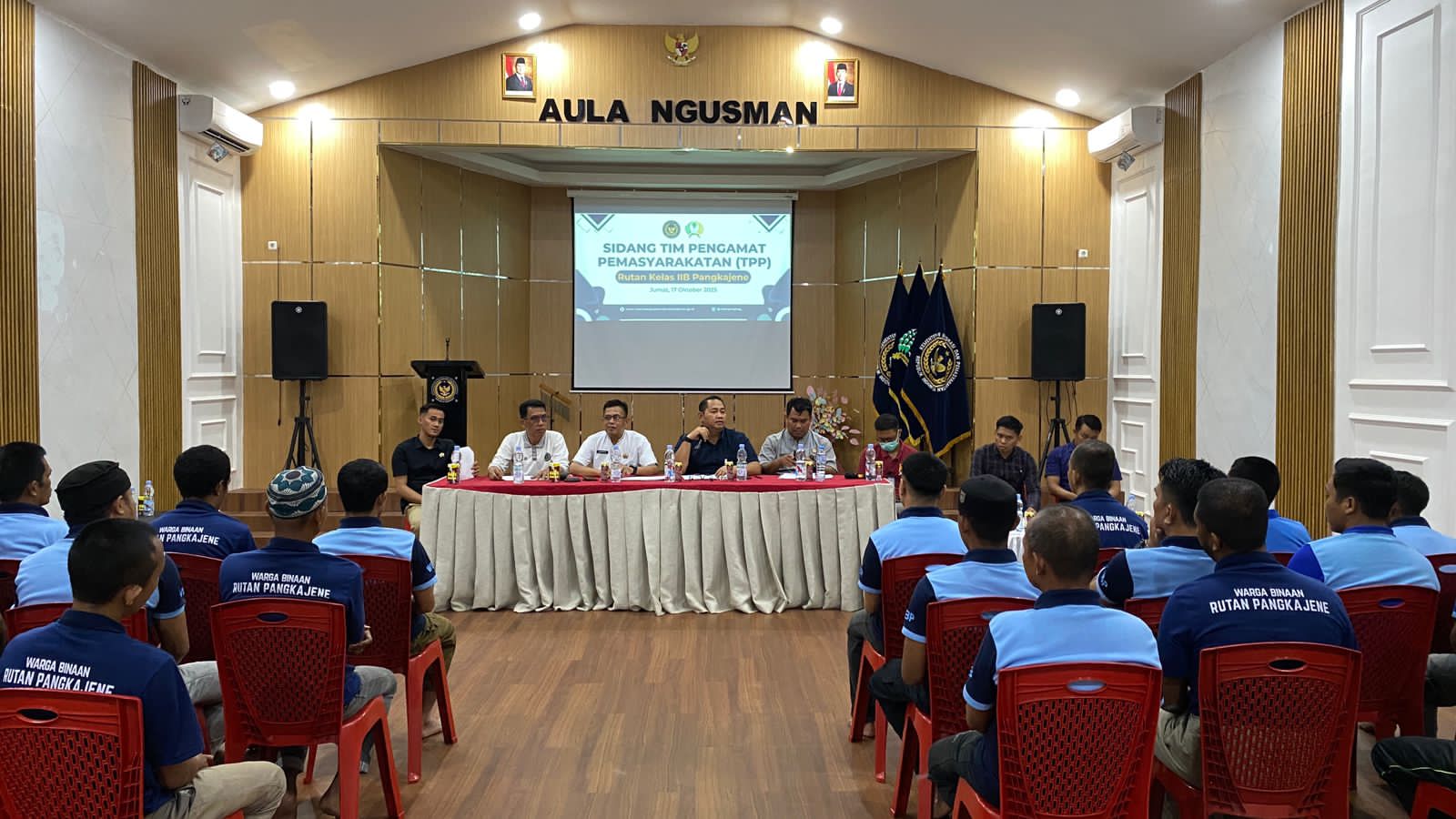 25 Warga Binaan Rutan Pangkep Jalani Sidang TPP Menuju Program Integrasi Sosial