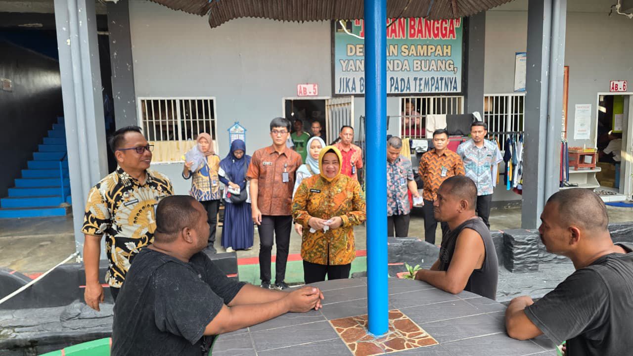 Lapas Narkotika Sungguminasa Terima Kunjungan Direktur Perawatan Kesehatan dan Rehabilitasi Ditjenpas RI