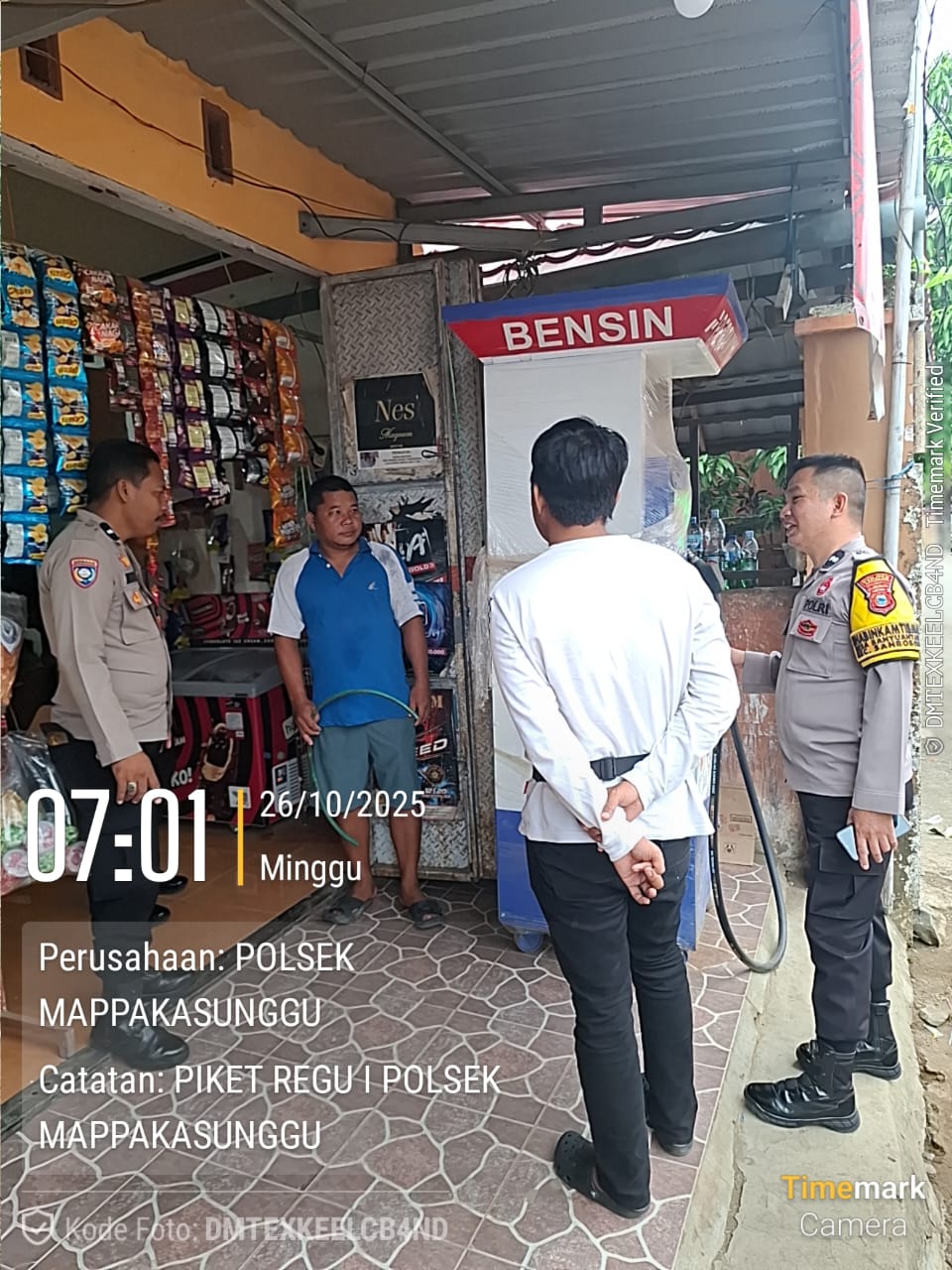 Respon Cepat Polsek Sanrobone Tangani Laporan Pencurian, Bhabinkamtibmas Ajak Warga Tingkatkan Kewaspadaan