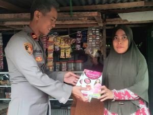 Polsek Mappakasunggu Salurkan Bantuan Susu Ibu Hamil, Wujud Kepedulian Polri untuk Generasi Sehat dan Cerdas