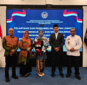 Empat Pegawai Rutan Makassar Dilantik, Dua Di Antaranya Raih Jabatan Manajerial