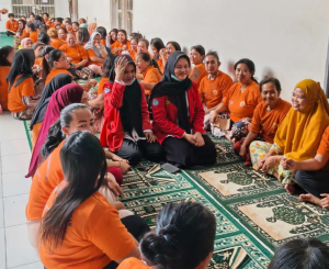 Mahasiswa Universitas Hasanuddin Gelar Sosialisasi Kesadaran Hukum Terkait Narkotika di Blok Wanita Rutan Kelas I Makassar