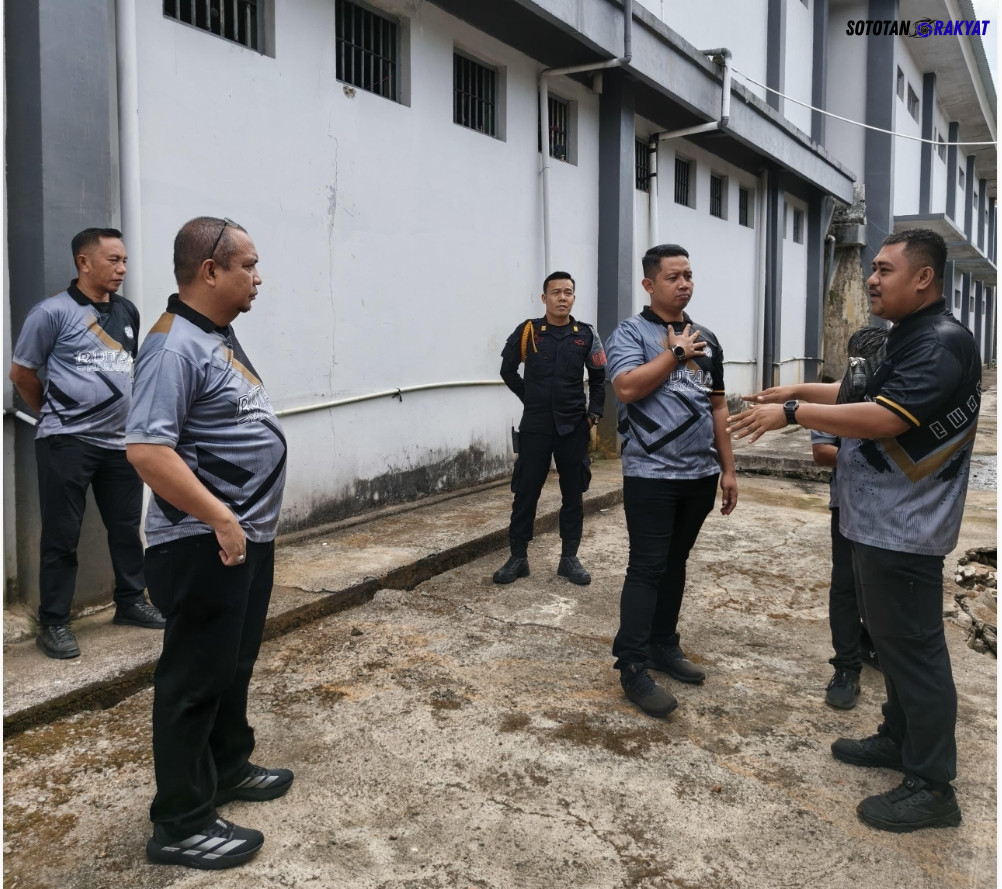 Rutan Makassar Perkuat Deteksi Dini Gangguan Kamtib dengan Kontrol Keliling