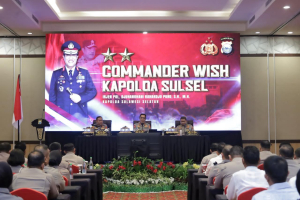 Gelar Commander Wish, Ini Arahan Kapolda Sulsel Kepada Personel