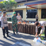 Polres Takalar Gelar Apel Kesiapsiagaan Tanggap Darurat Bencana Hidrometeorologi 2025