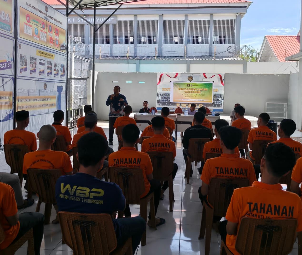 Rutan Makassar Gelar Penyuluhan Hukum Bagi Warga Binaan, Wujudkan Pemahaman Hak Atas Bantuan Hukum